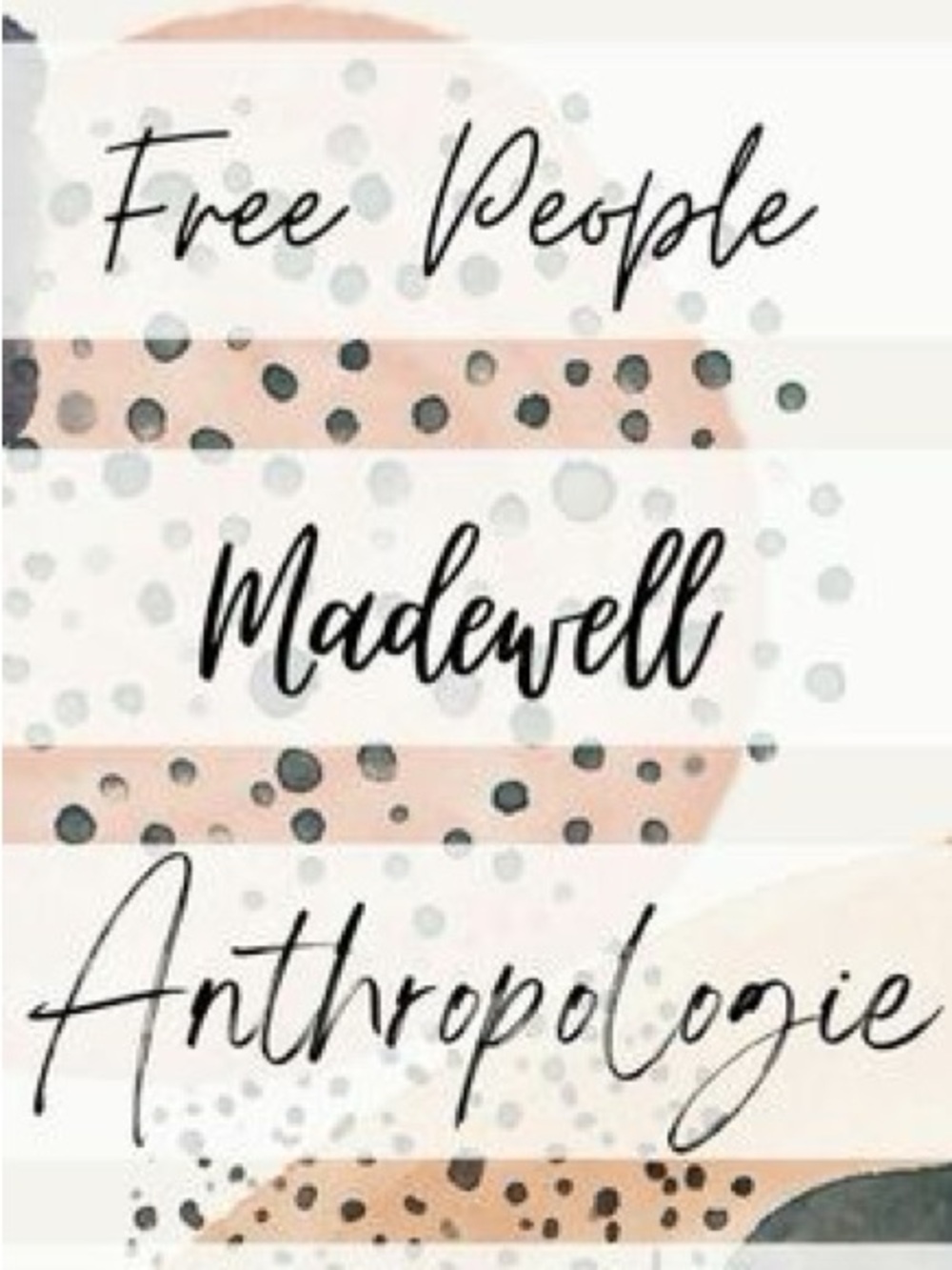 Free People Anthropologie Madewell Sellers Mystery box!